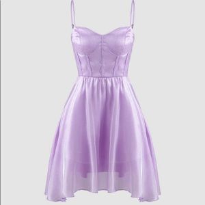 CIDER - Forest Fairy Corset Mini Dress